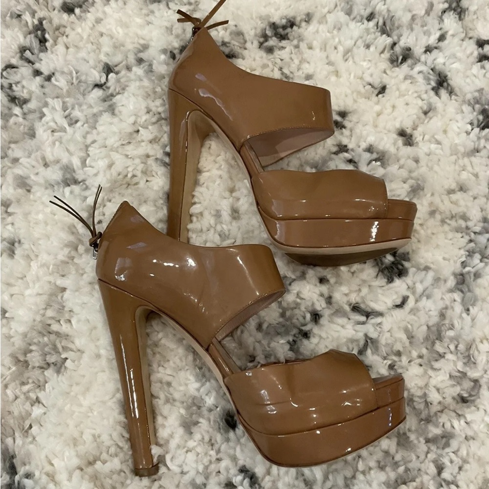 Miu Miu brown heels size 40 EUC